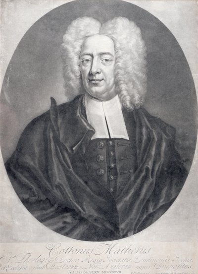 Cotton Mather (1663-1728) - Peter Pelham